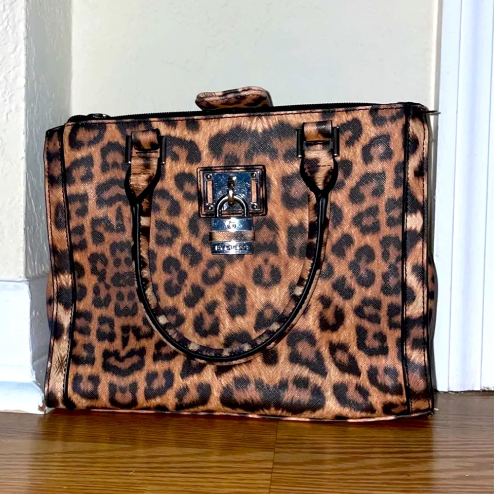 Guess leopard handbag